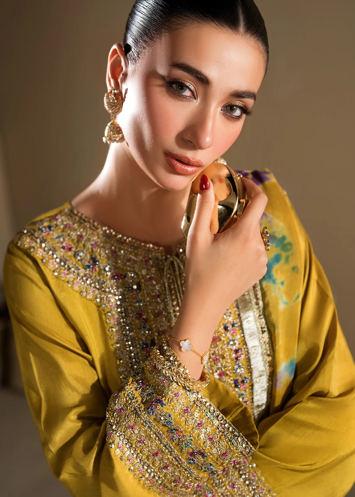 Abeer ZQ 2619 Yellow