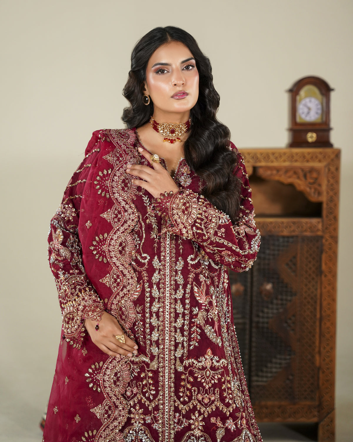 SJ3725 Mehroon