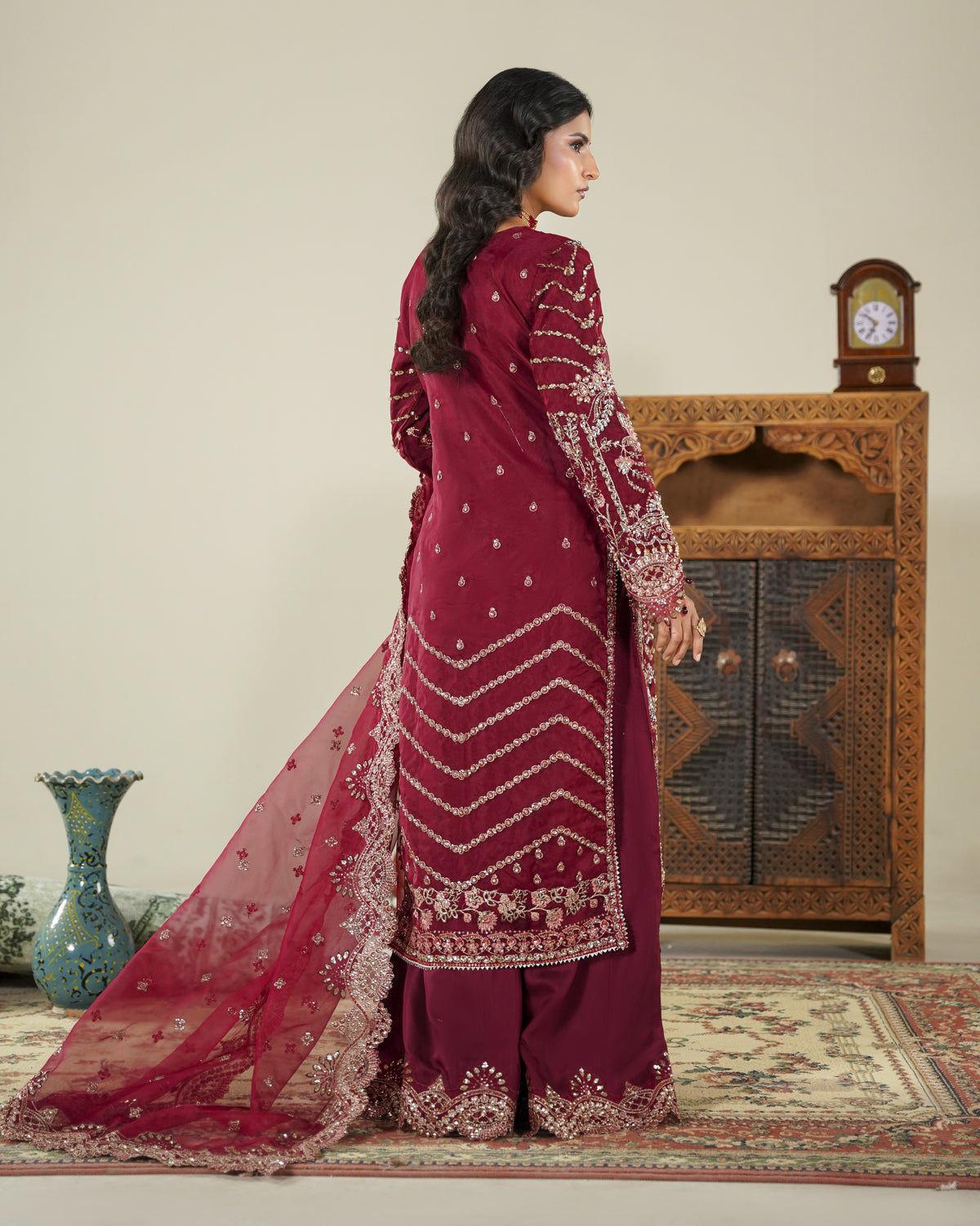 SJ3725 Mehroon