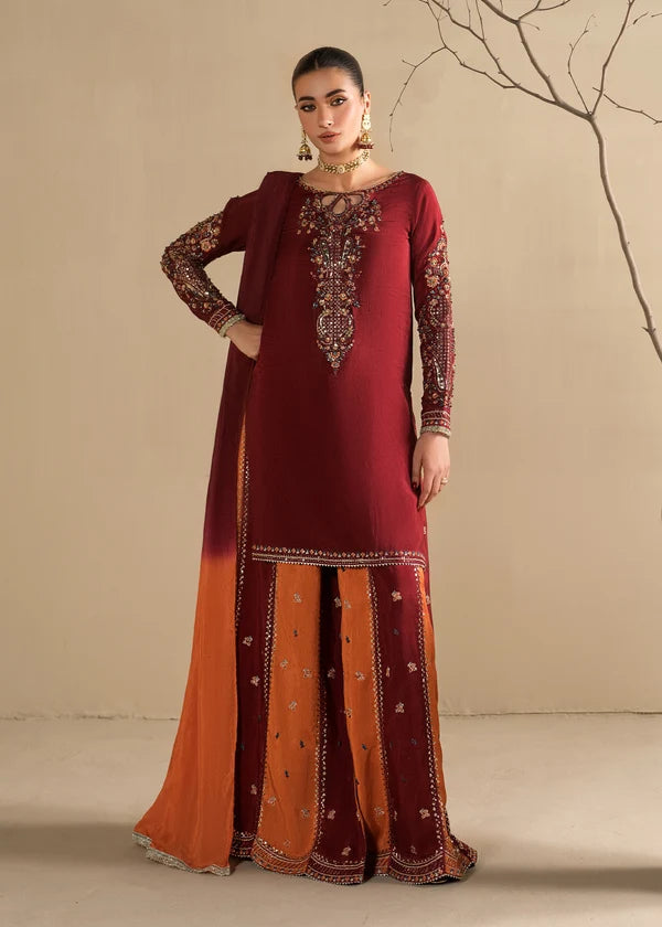 Abeer ZQ 2622 Mehroon