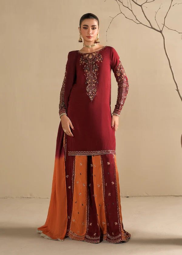 Abeer ZQ 2622 Mehroon