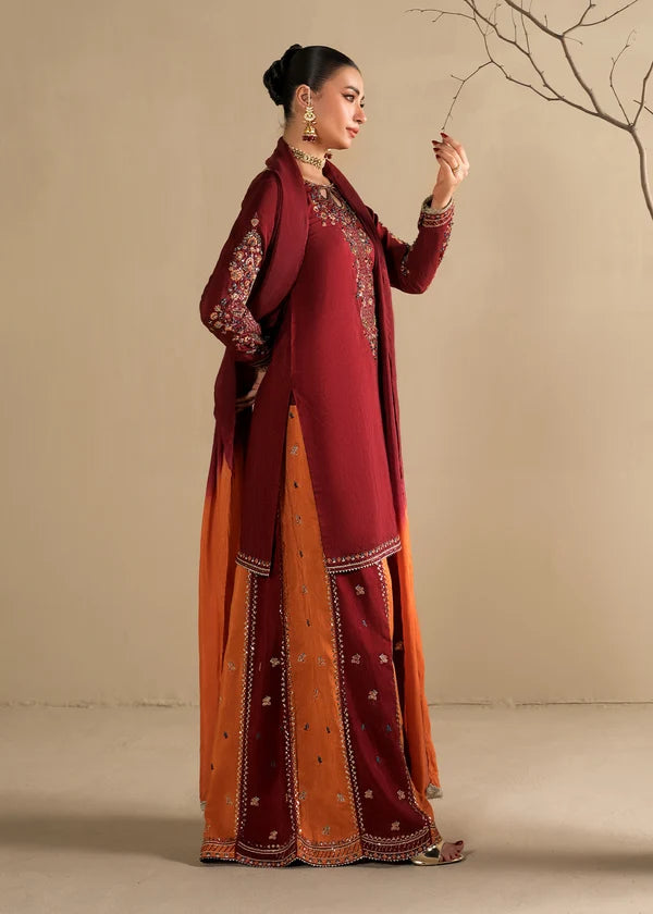 Abeer ZQ 2622 Mehroon
