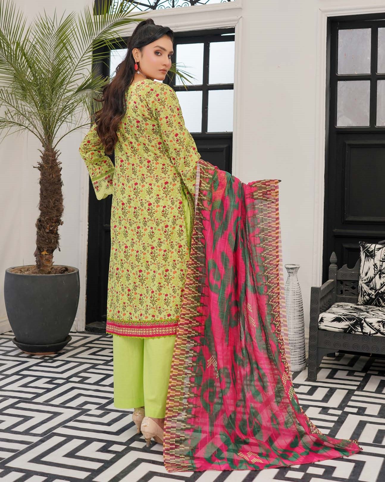 Munira Dhoop Kinaray MSL 02 Lime Yellow