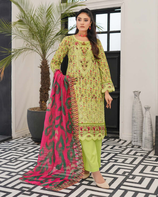 Munira Dhoop Kinaray MSL 02 Lime Yellow