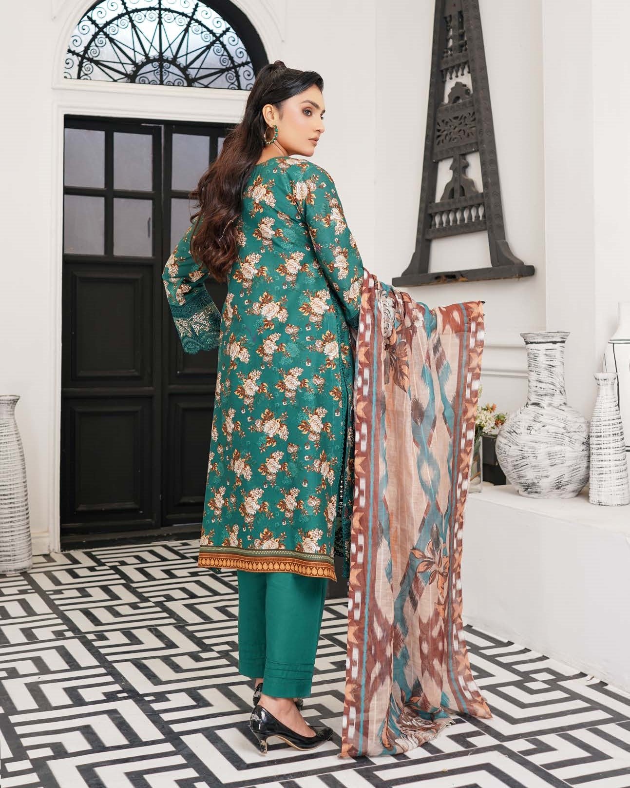 Munira Dhoop Kinaray MSL 07 Teal Green