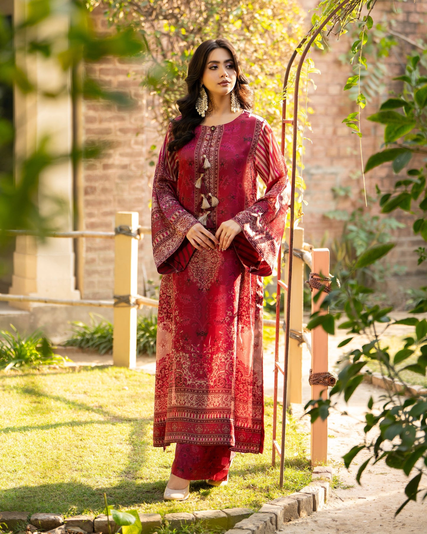 Karma Eliana 507 Deep Mehroon