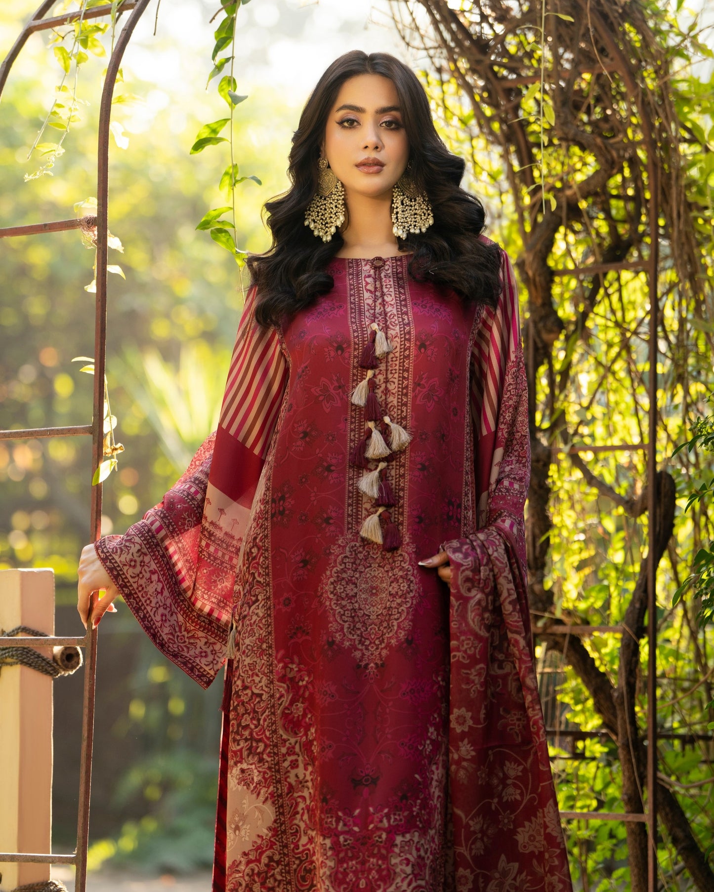 Karma Eliana 507 Deep Mehroon