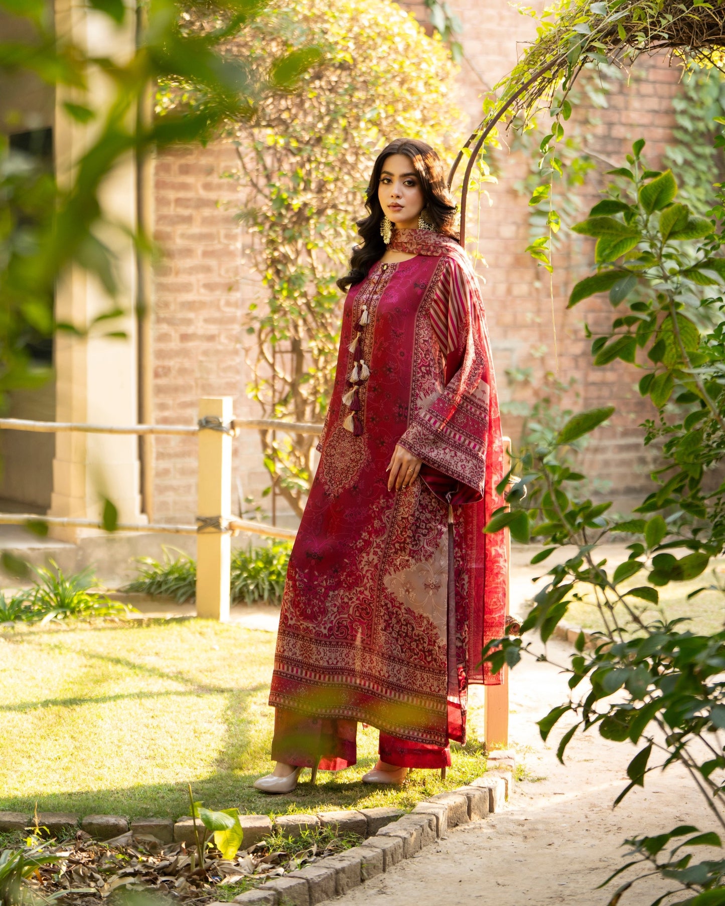 Karma Eliana 507 Deep Mehroon