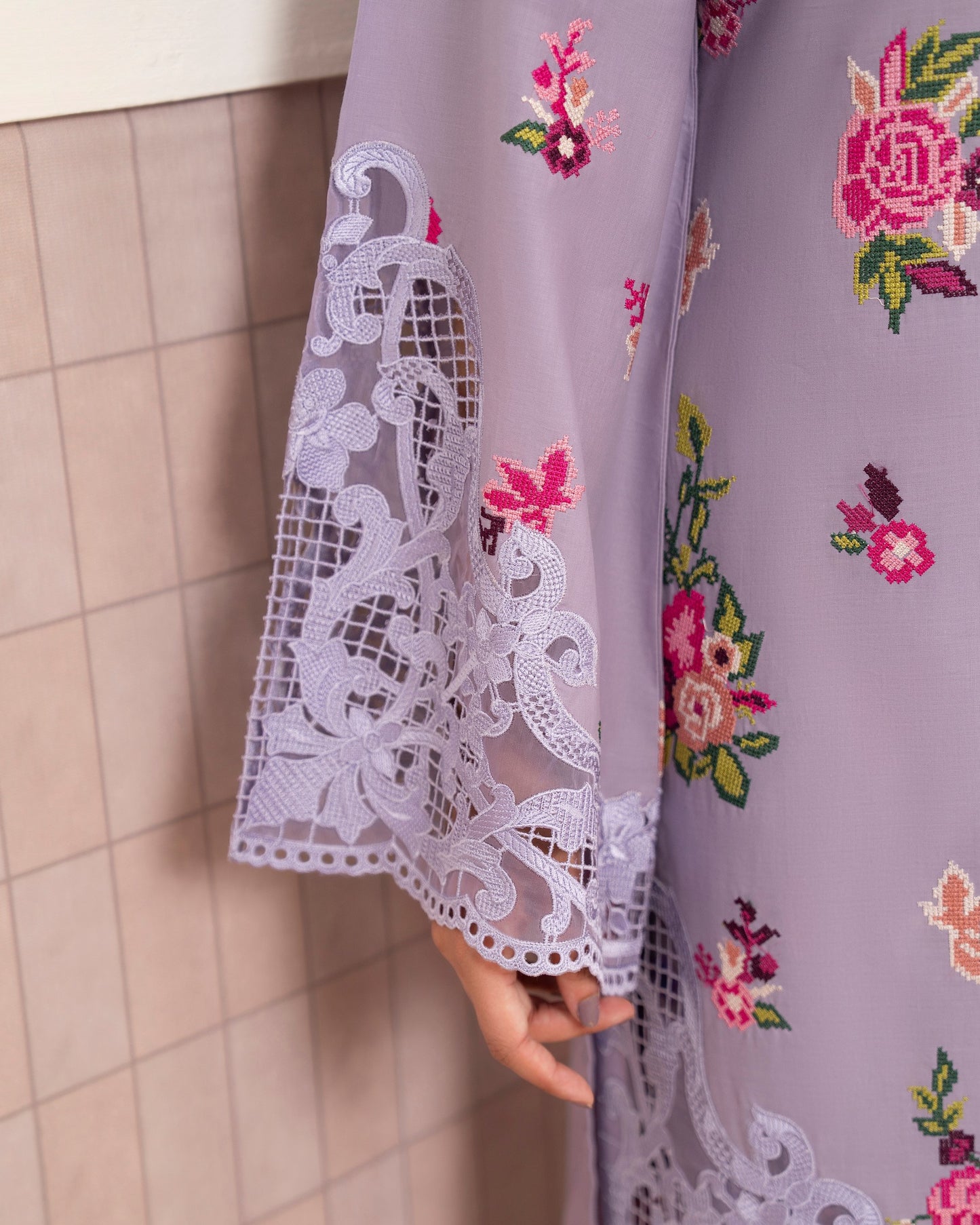 Karma Flora 1606 Heather Purple