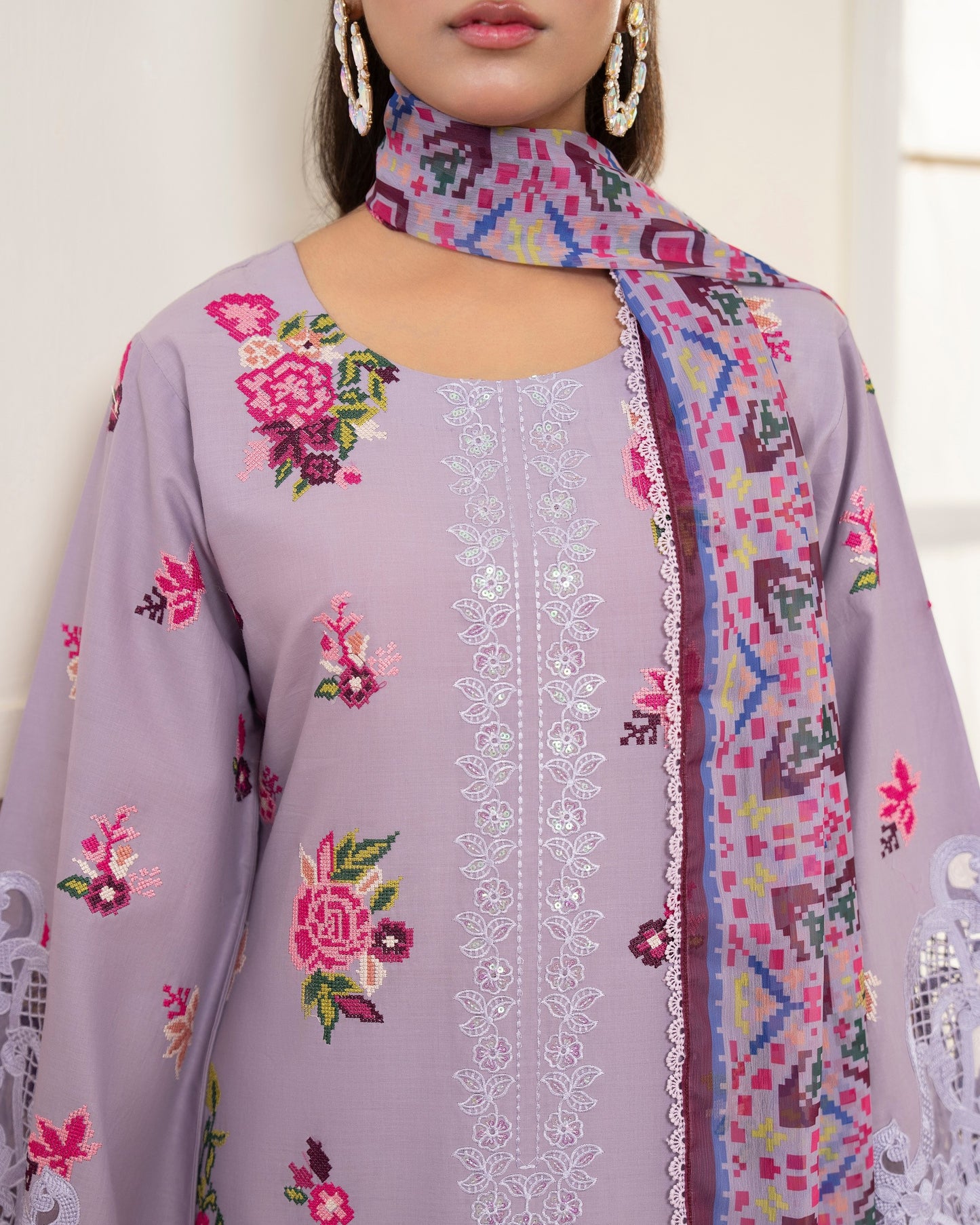 Karma Flora 1606 Heather Purple