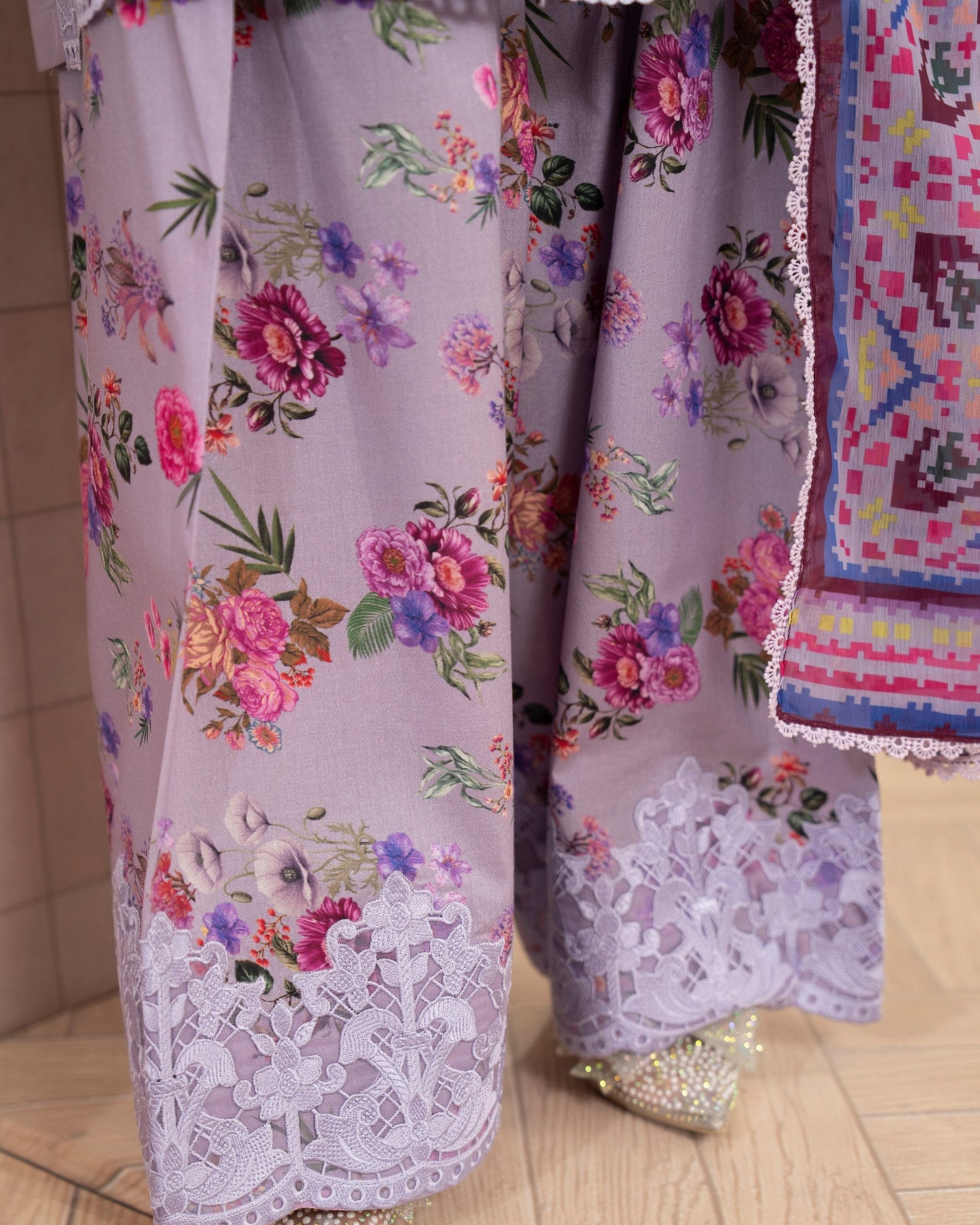 Karma Flora 1606 Heather Purple