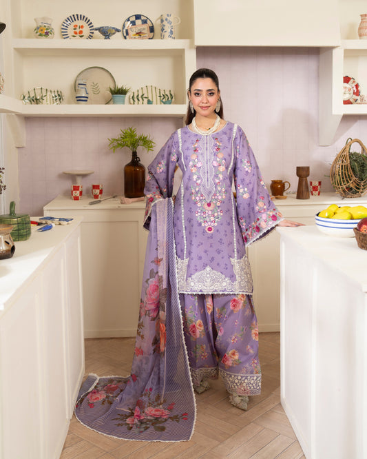Karma Gul-Mahar 1596 Mauve Blossom