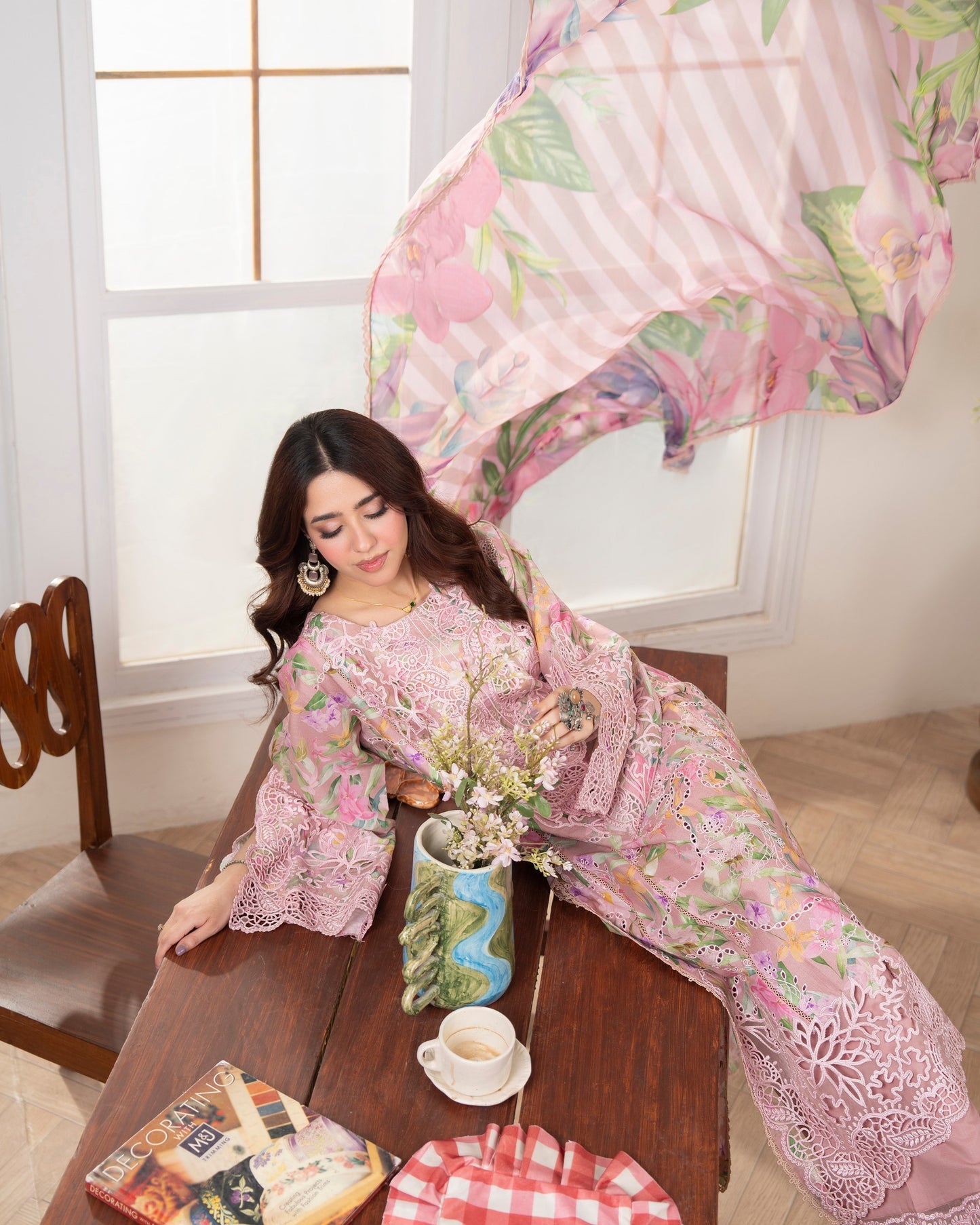 Karma Gul-Mahar 1597 Vintage Rose