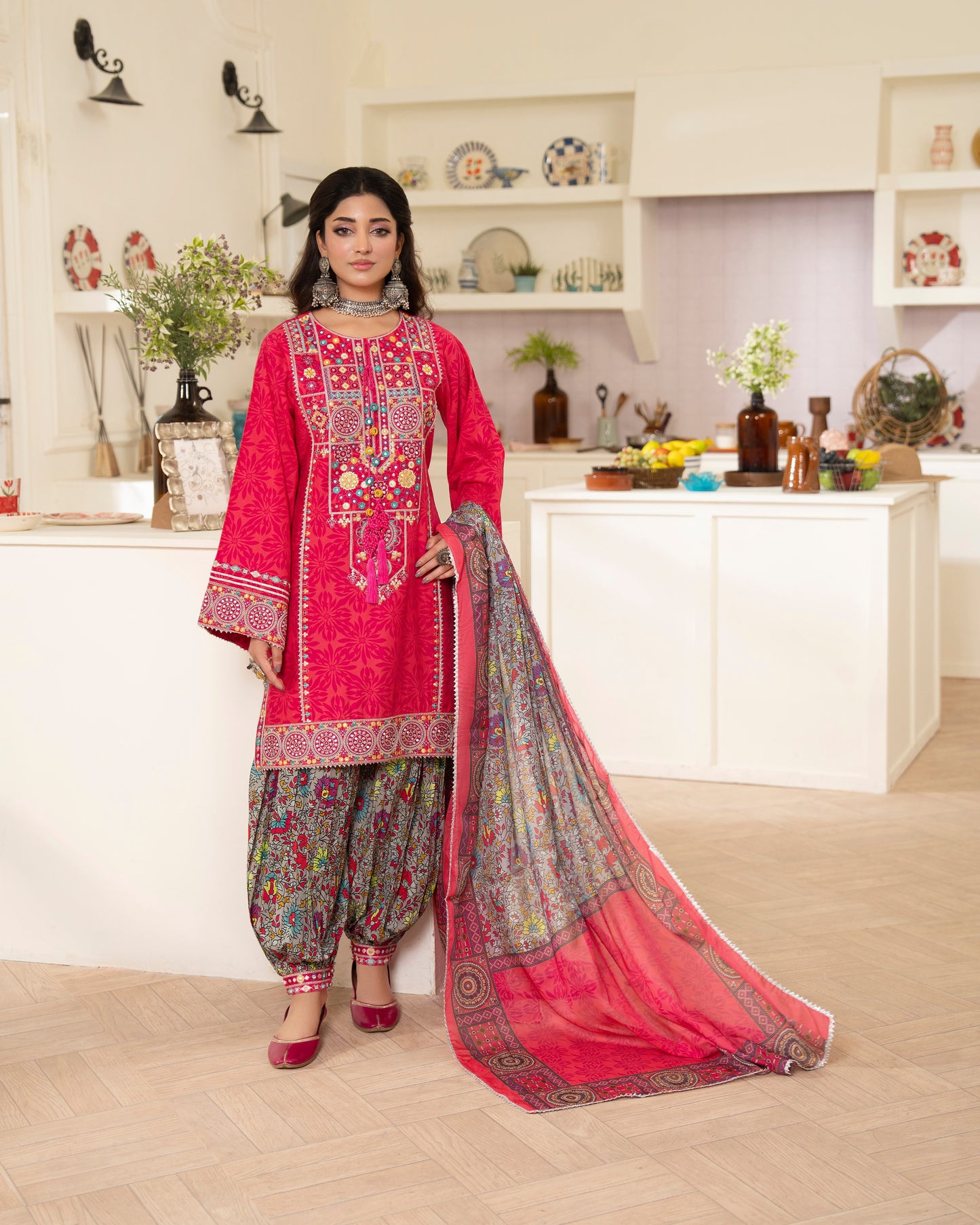 Karma Gul-Mahar 1588 Fuchsia