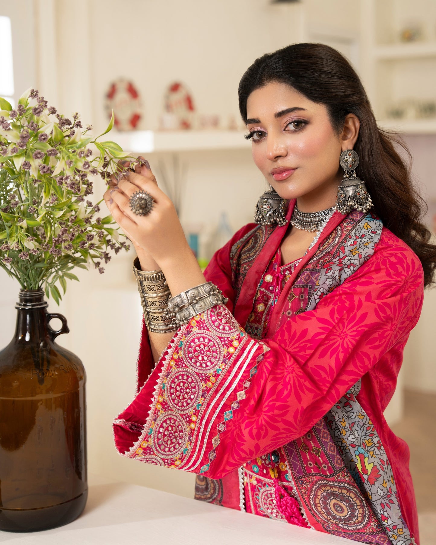 Karma Gul-Mahar 1588 Fuchsia