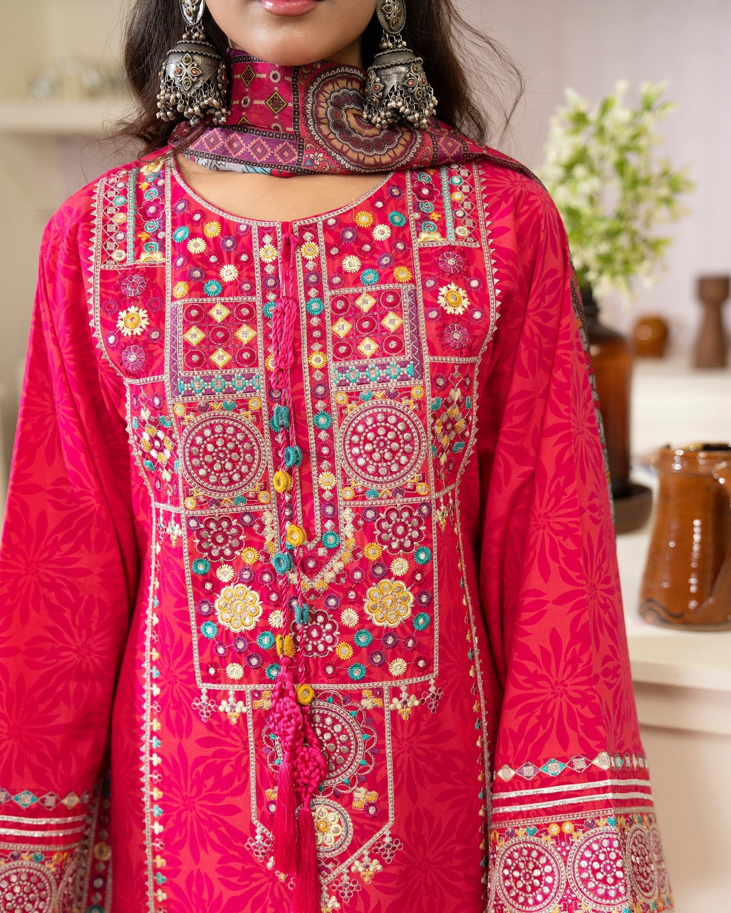 Karma Gul-Mahar 1588 Fuchsia