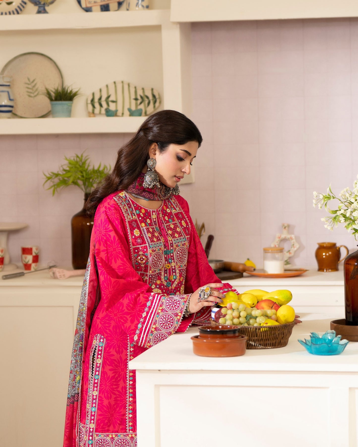 Karma Gul-Mahar 1588 Fuchsia