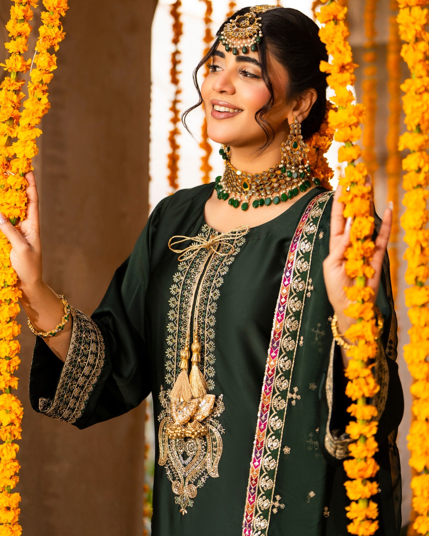 Karma Hayat 493 Bottle Green