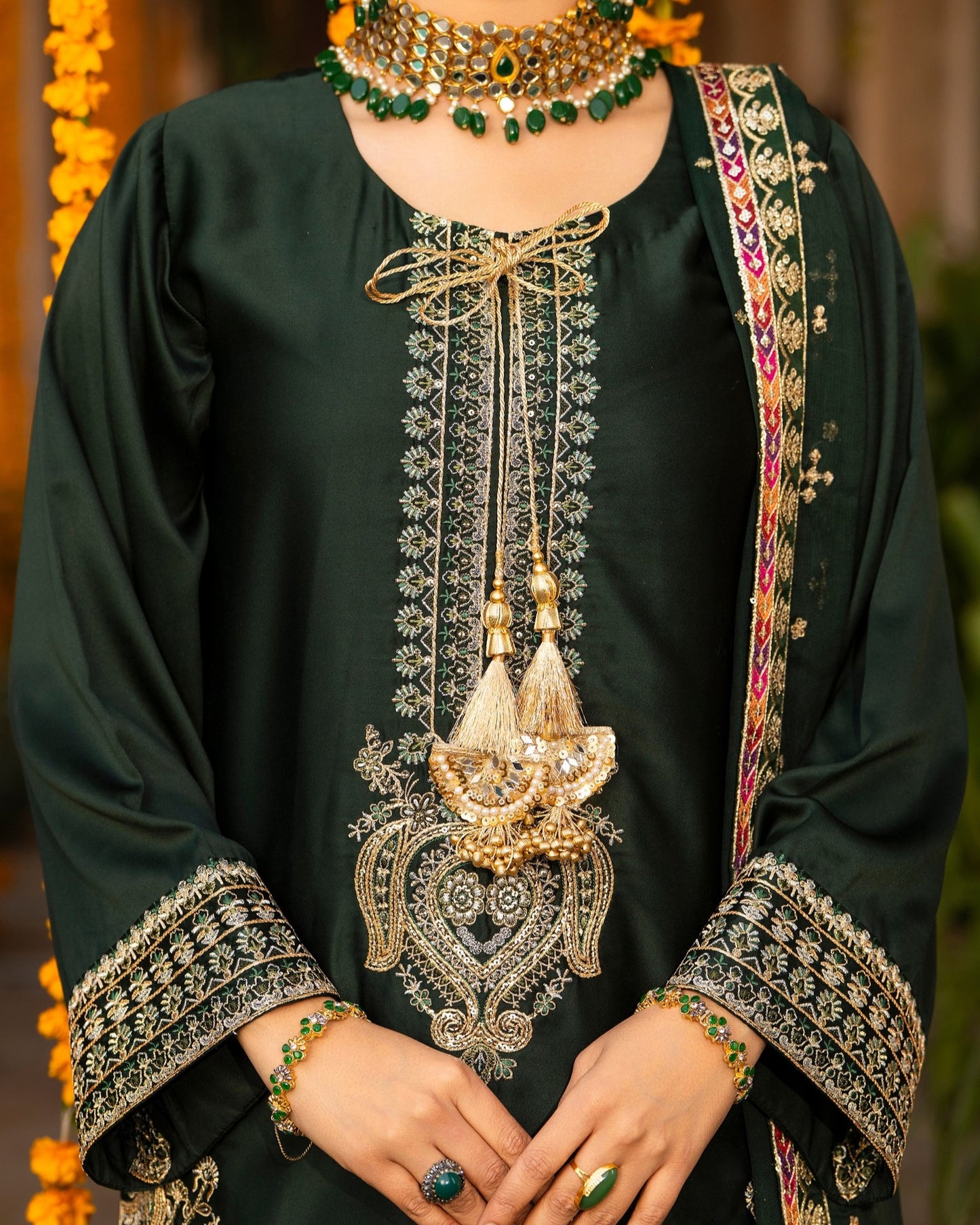 Karma Hayat 493 Bottle Green