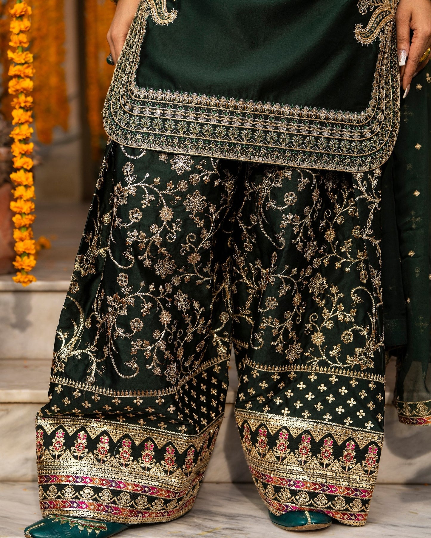 Karma Hayat 493 Bottle Green