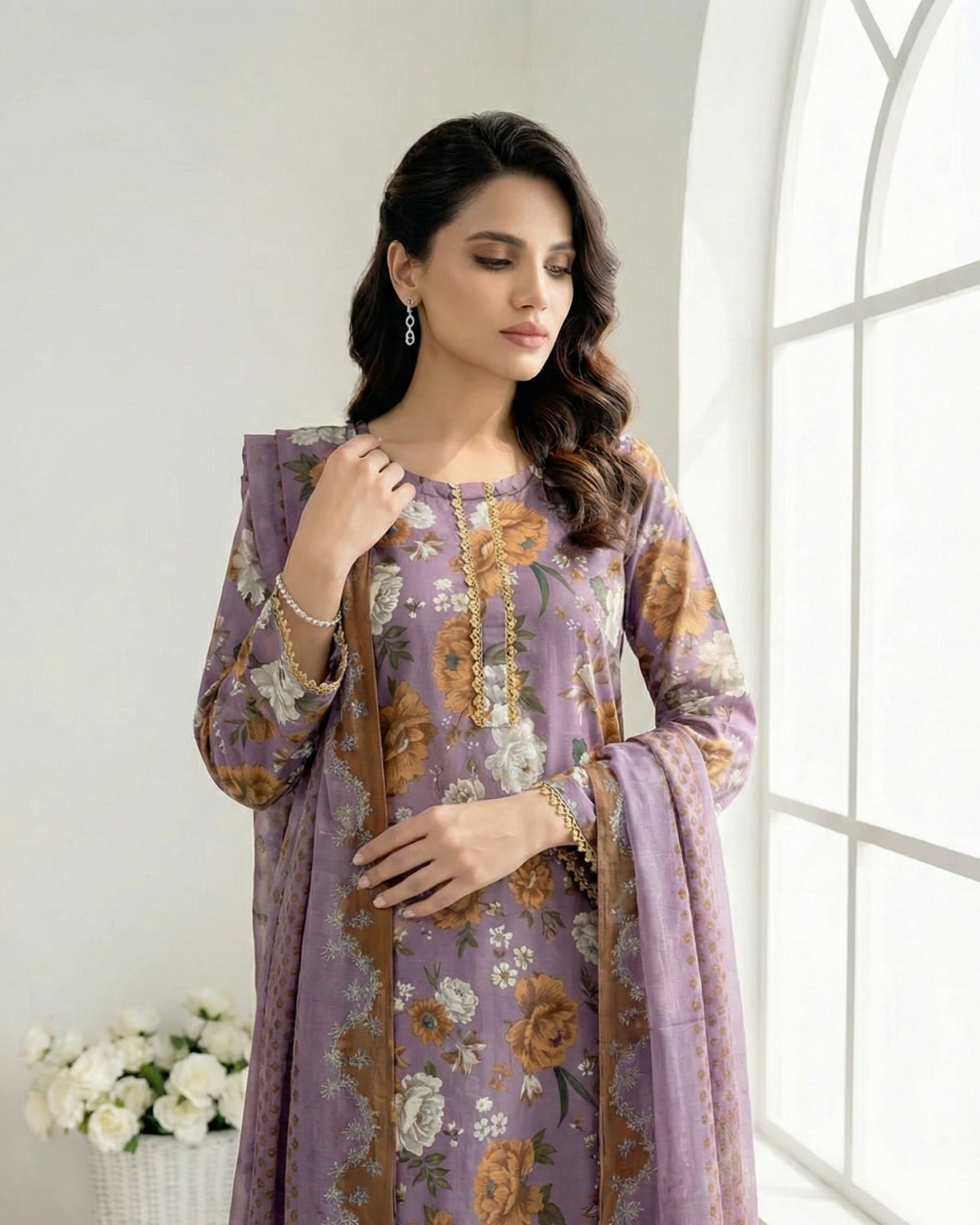 HM Karandi - All Over 390 Lilac