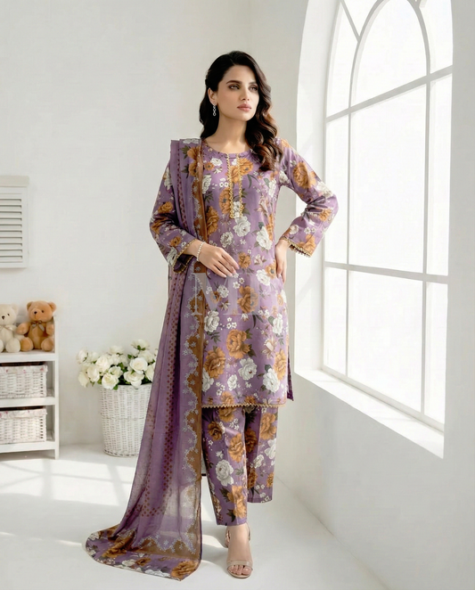 HM Karandi - All Over 390 Lilac