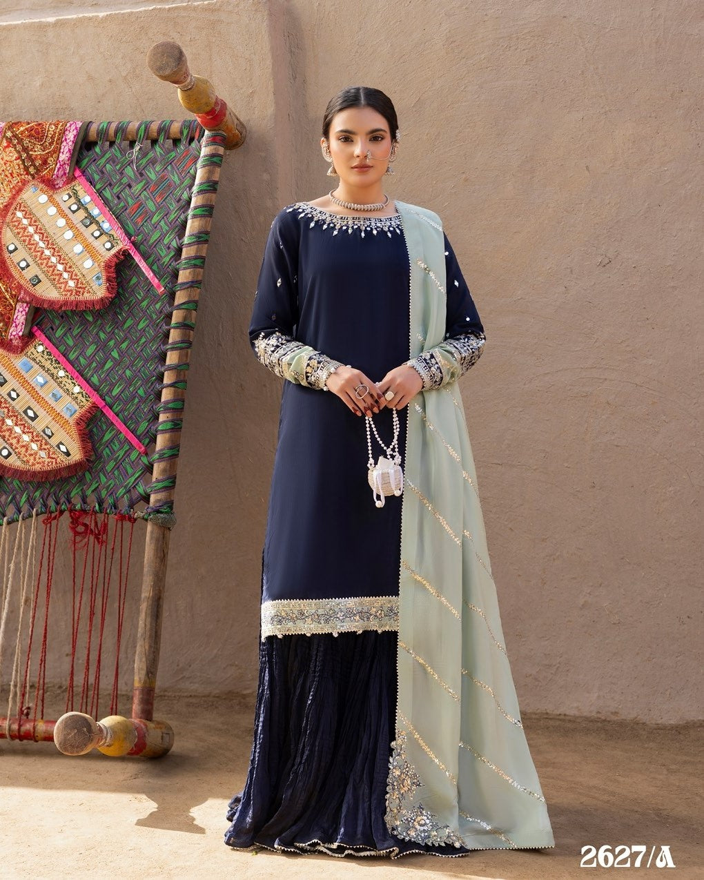 Heer Silk ZQ 2627 Blue