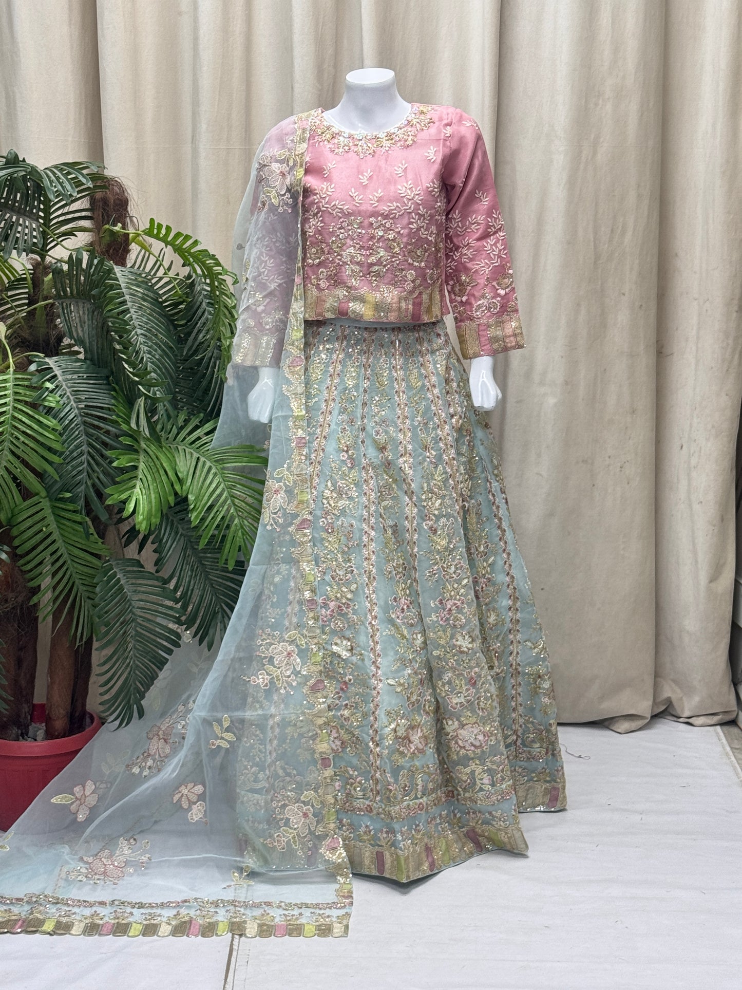 Noor-e-Bahar FG 166 Pink Aqua