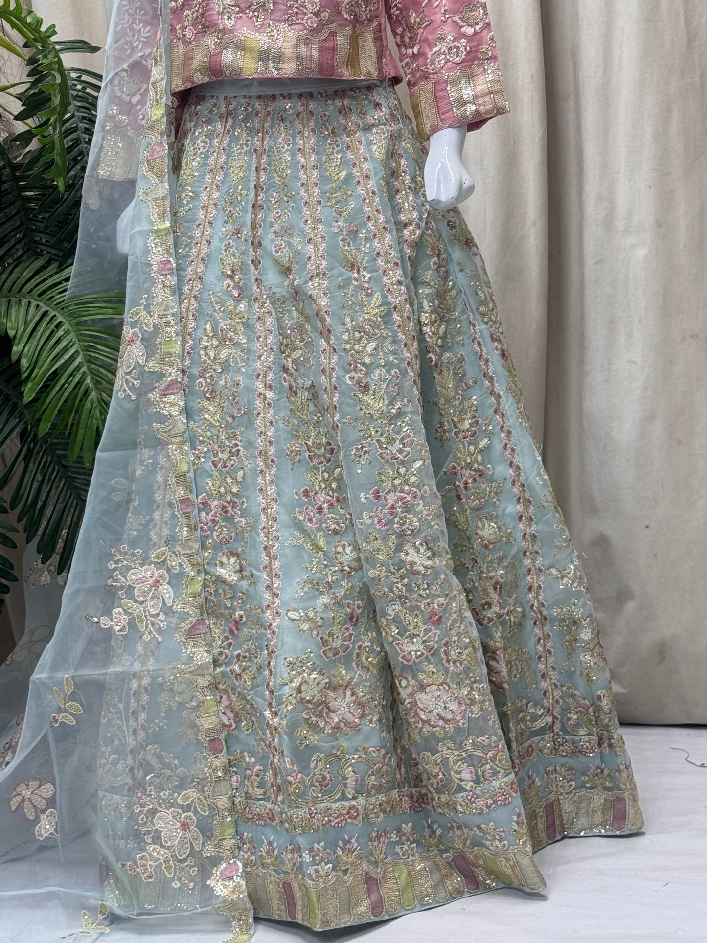 Noor-e-Bahar FG 166 Pink Aqua