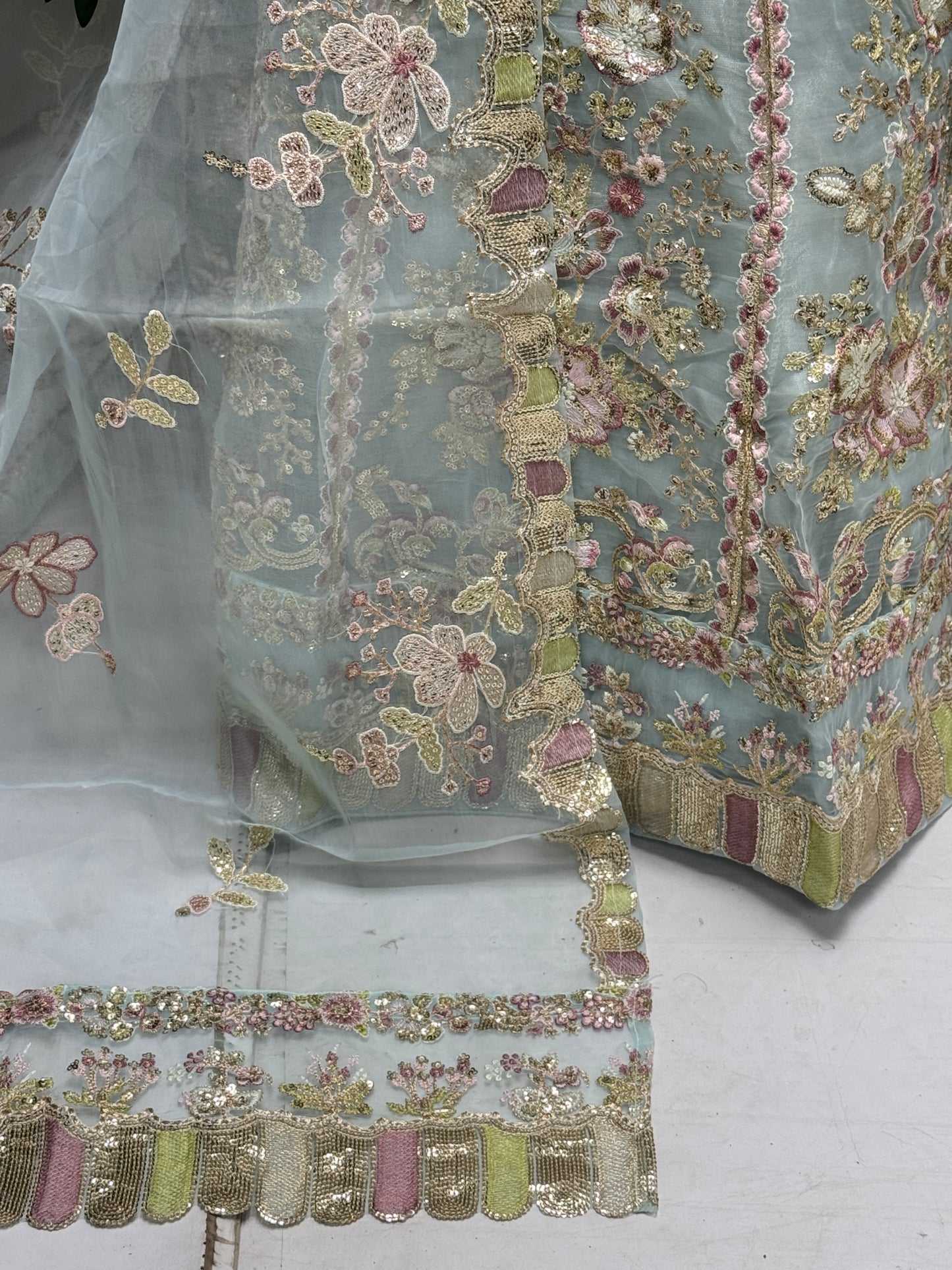 Noor-e-Bahar FG 166 Pink Aqua