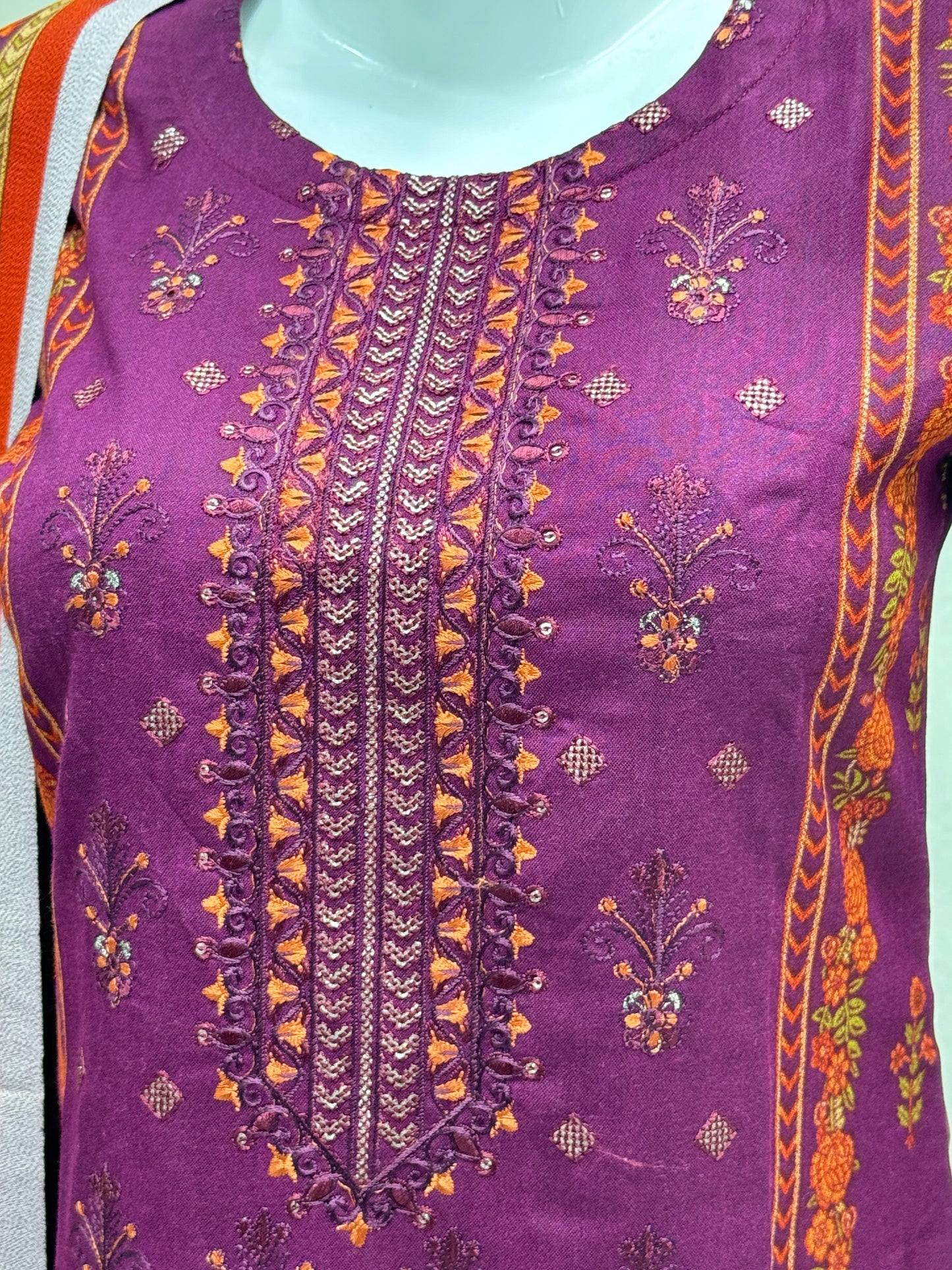 K&R Dhanak - Dhanak Dupatta 459 Purple