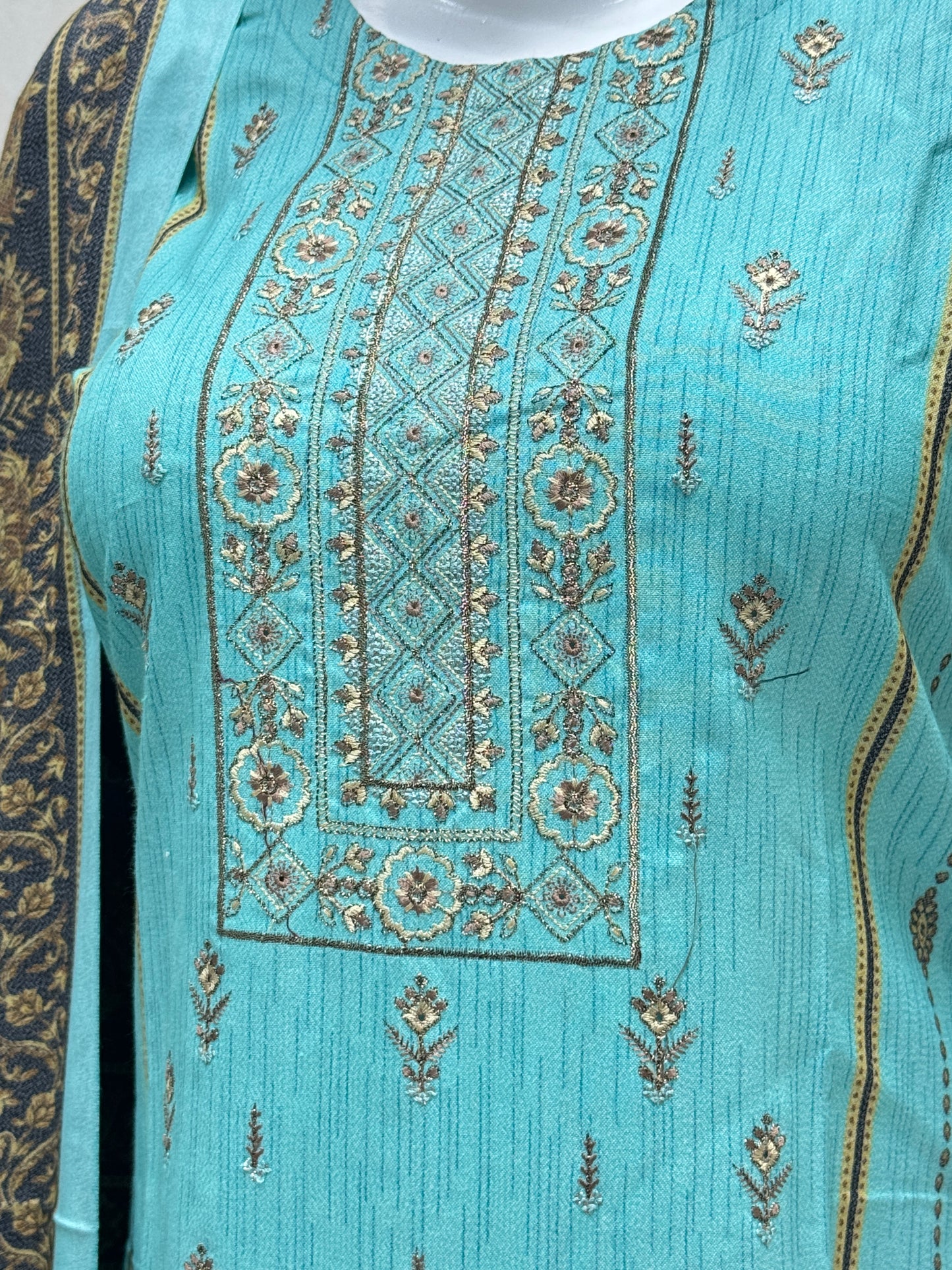 K&R Dhanak - Dhanak Dupatta 454 C Green