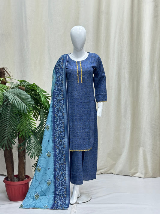 Orient Khaddar - All Over 436 Blue