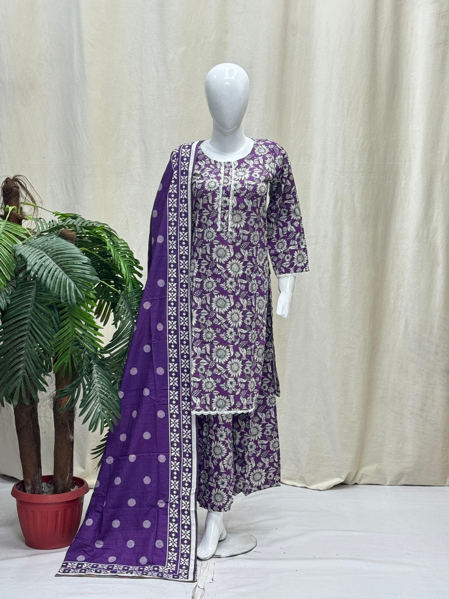 Orient Khaddar - All Over 432 Purple