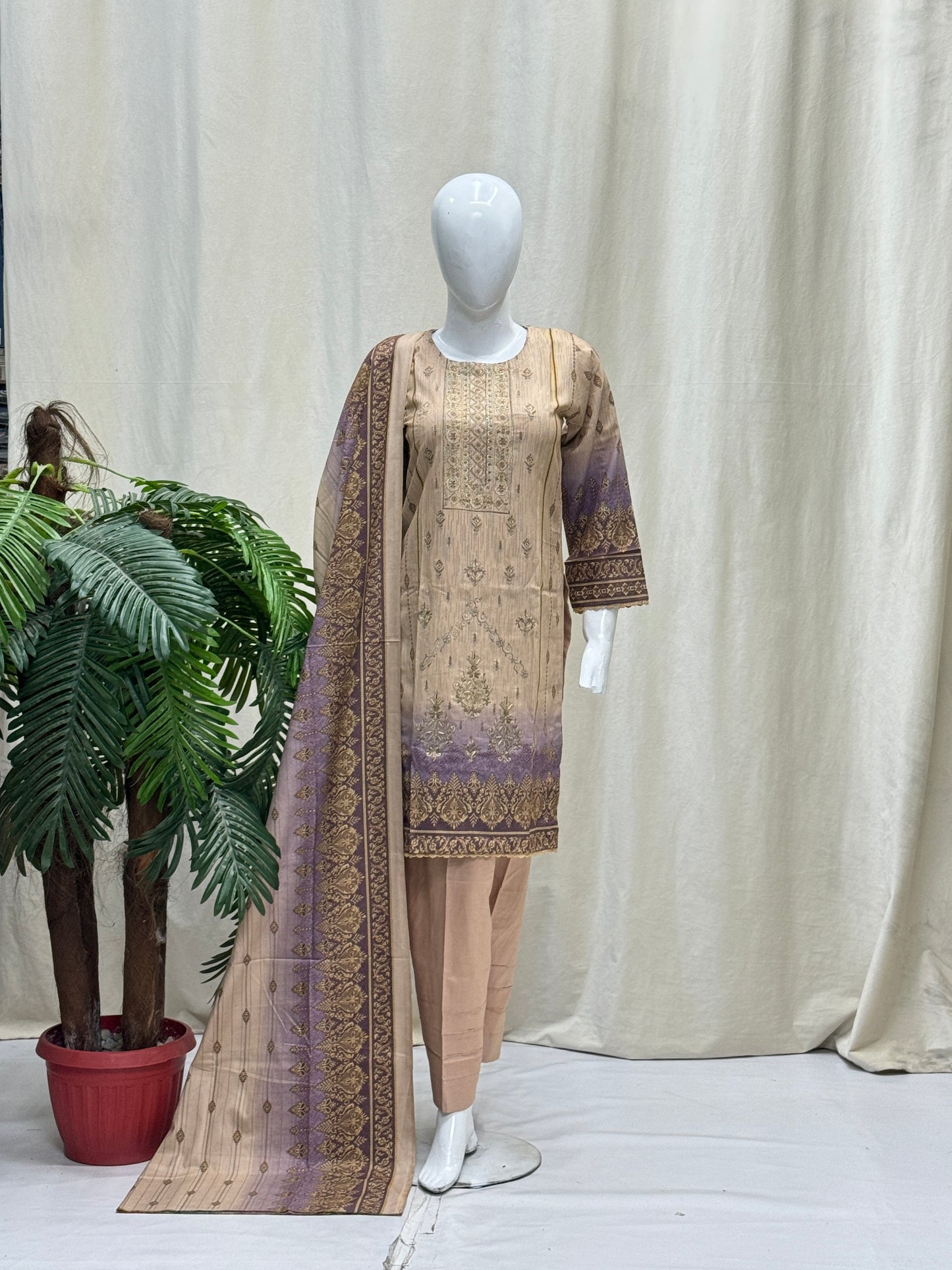 K&R Dhanak - Dhanak Dupatta 454 Skin