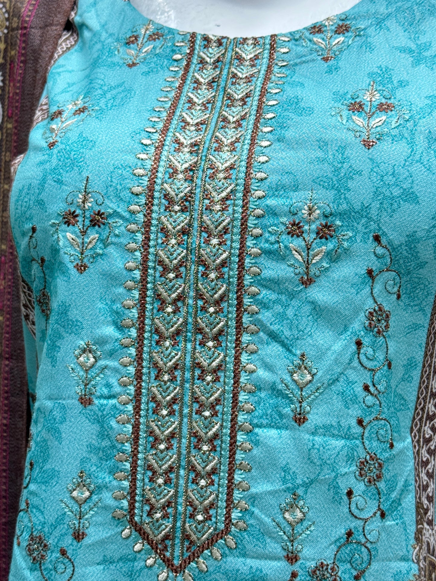 K&R Dhanak - Dhanak Dupatta 477 Frozi