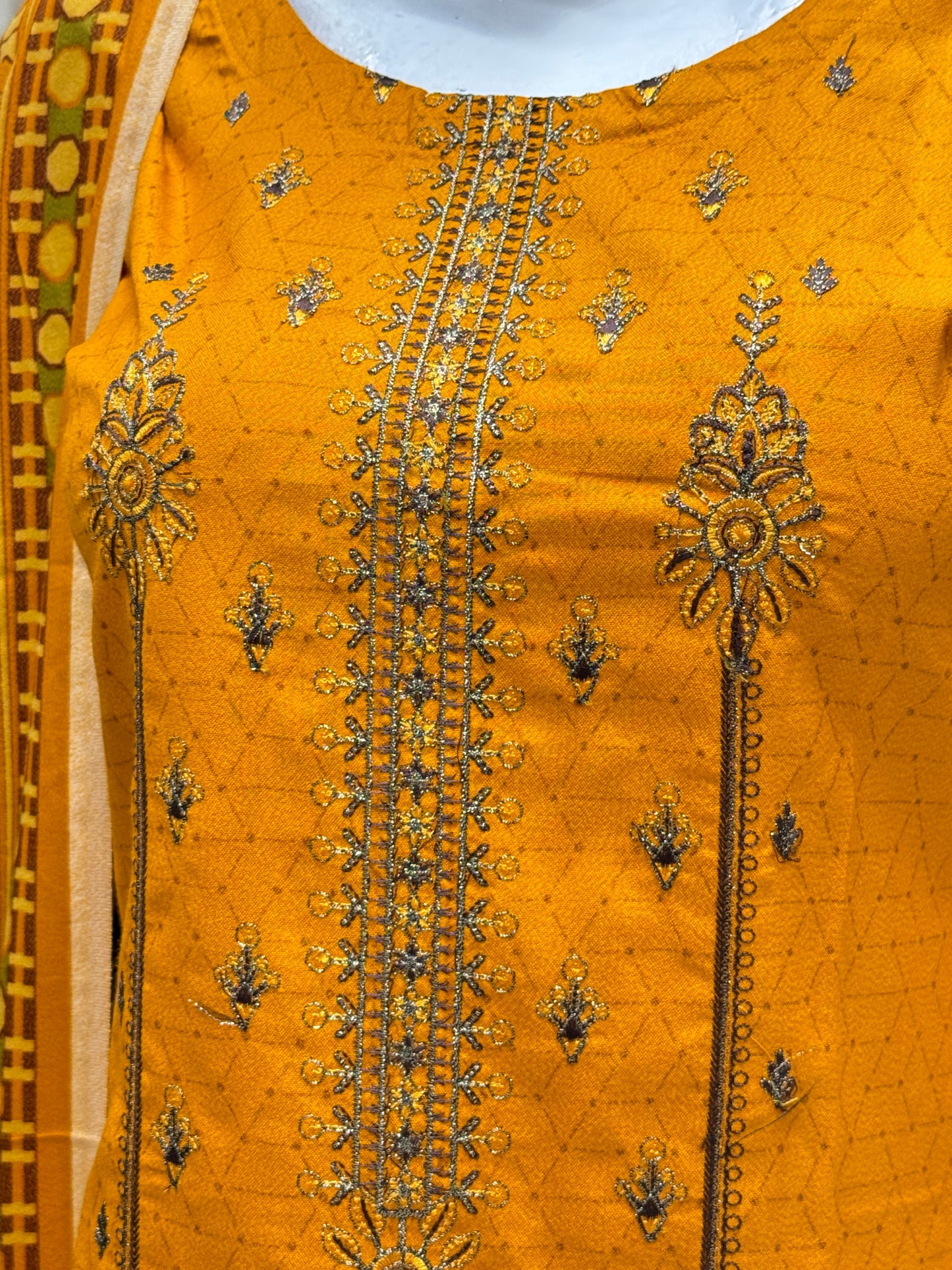 K&R Dhanak - Dhanak Dupatta 468 Orange