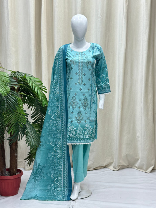 K&R Dhanak - Dhanak Dupatta 470 Frozi