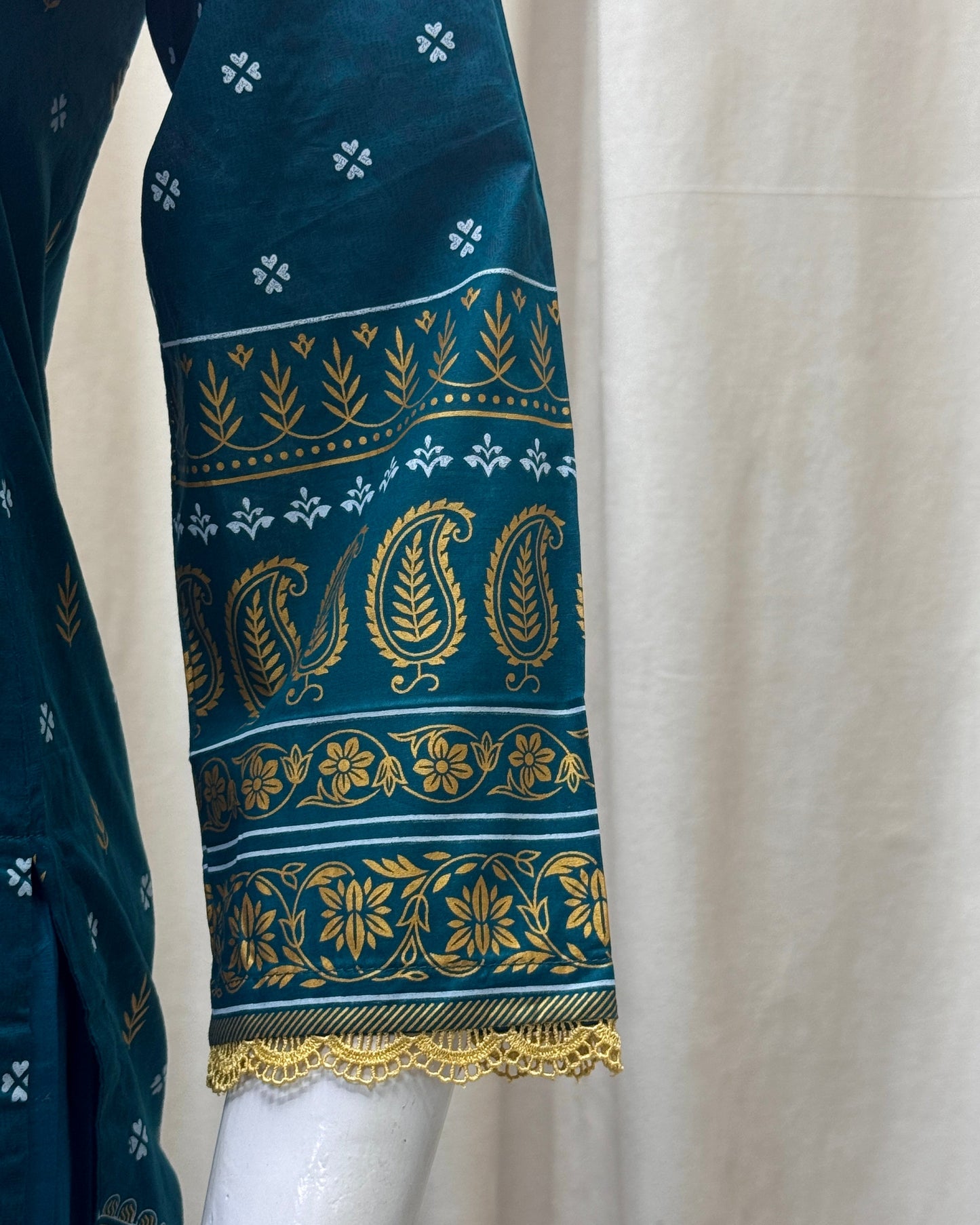 K&R Lawn - Chiffon Dupatta 282 Green