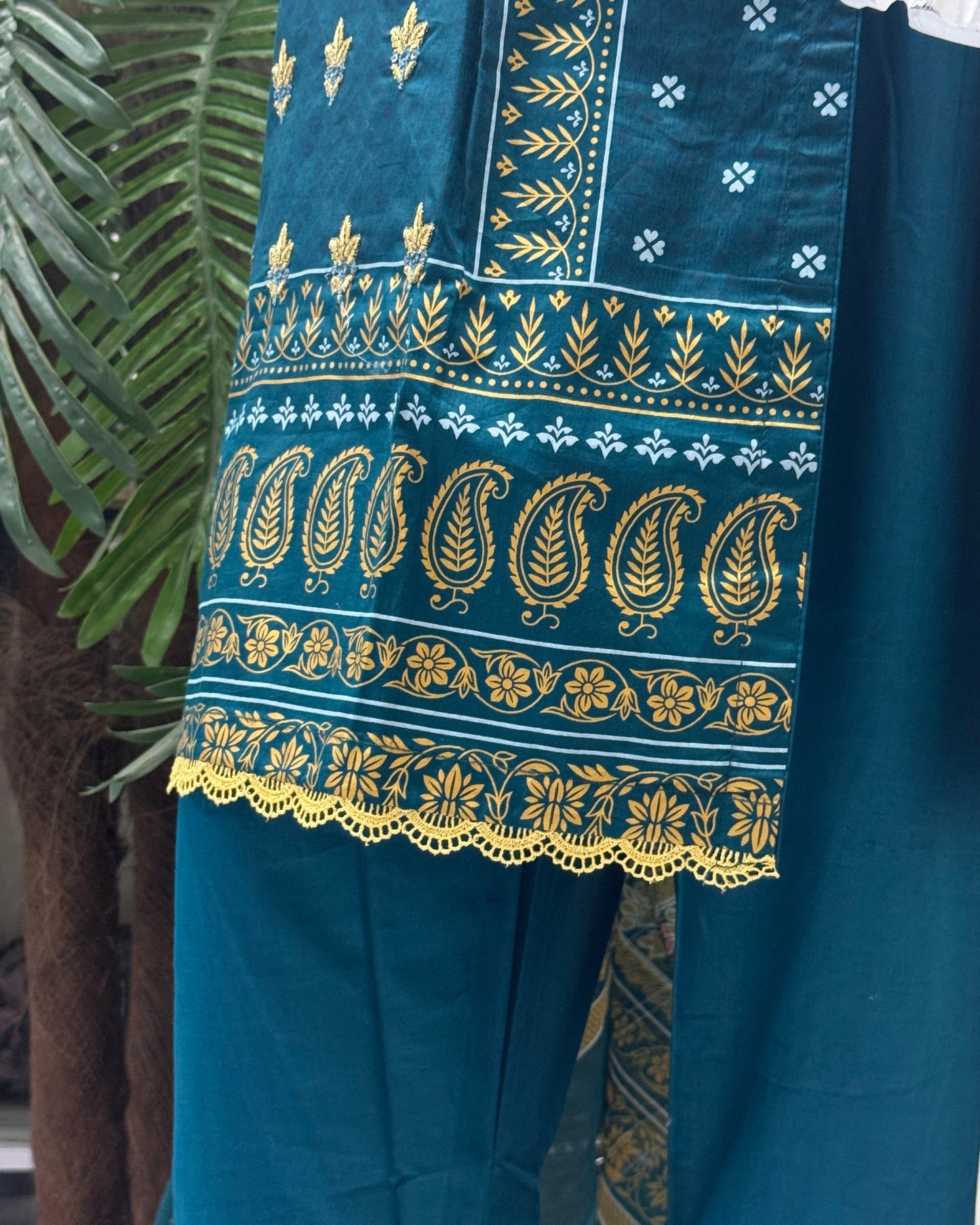 K&R Lawn - Chiffon Dupatta 282 Green