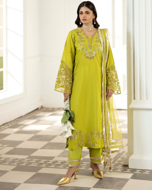 Ivana ZQ 06 Parrot Green