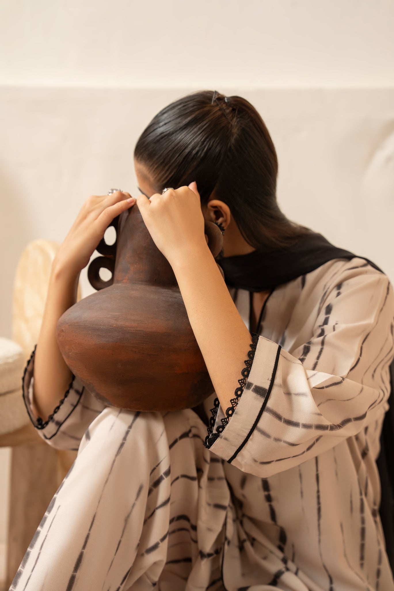 Janaan Summer Drop Noir Lines