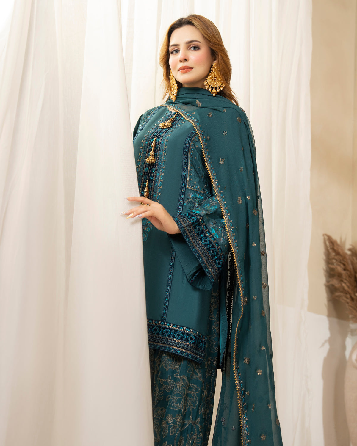 Karma Jugni 528 Peacocok Green
