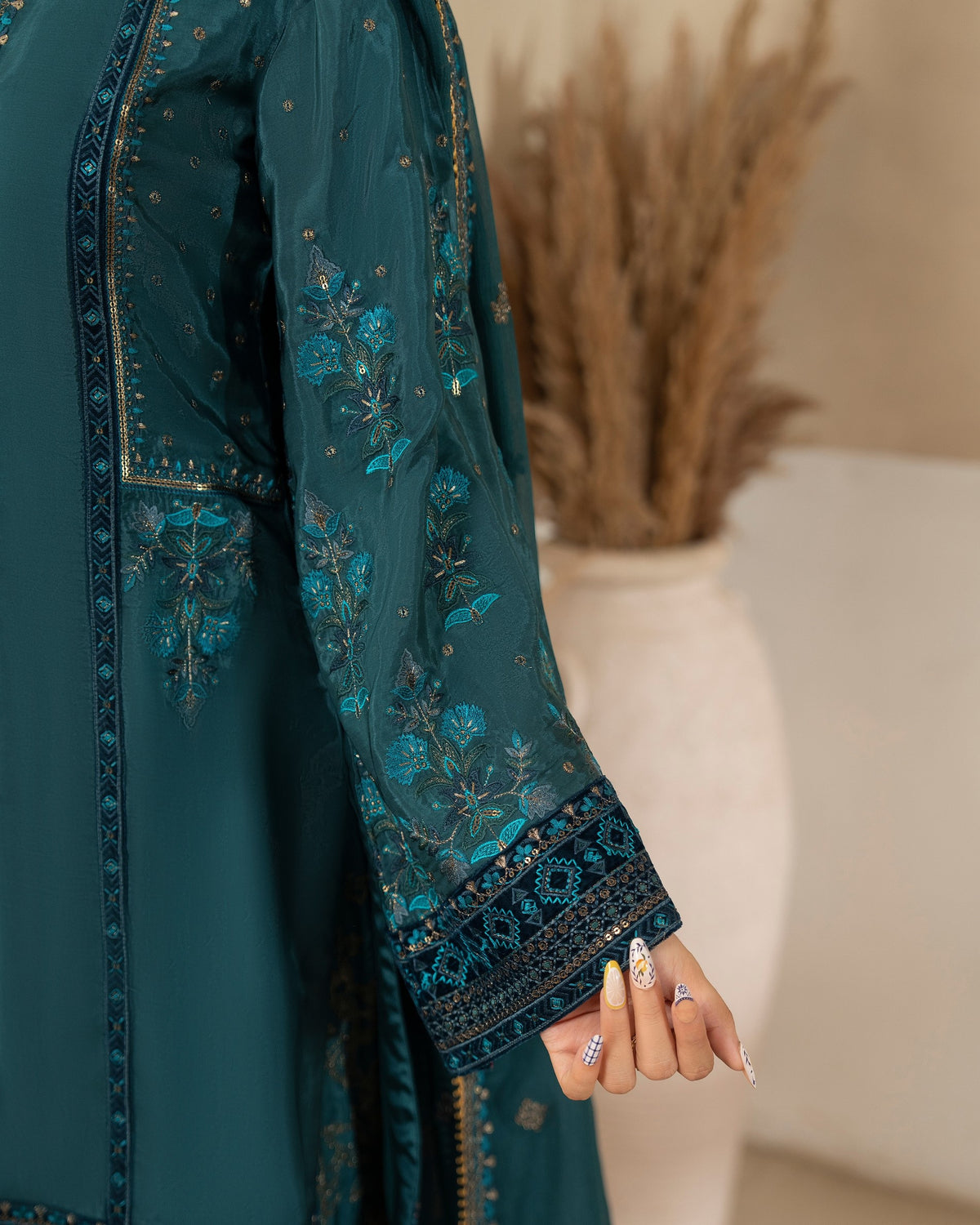 Karma Jugni 528 Peacocok Green