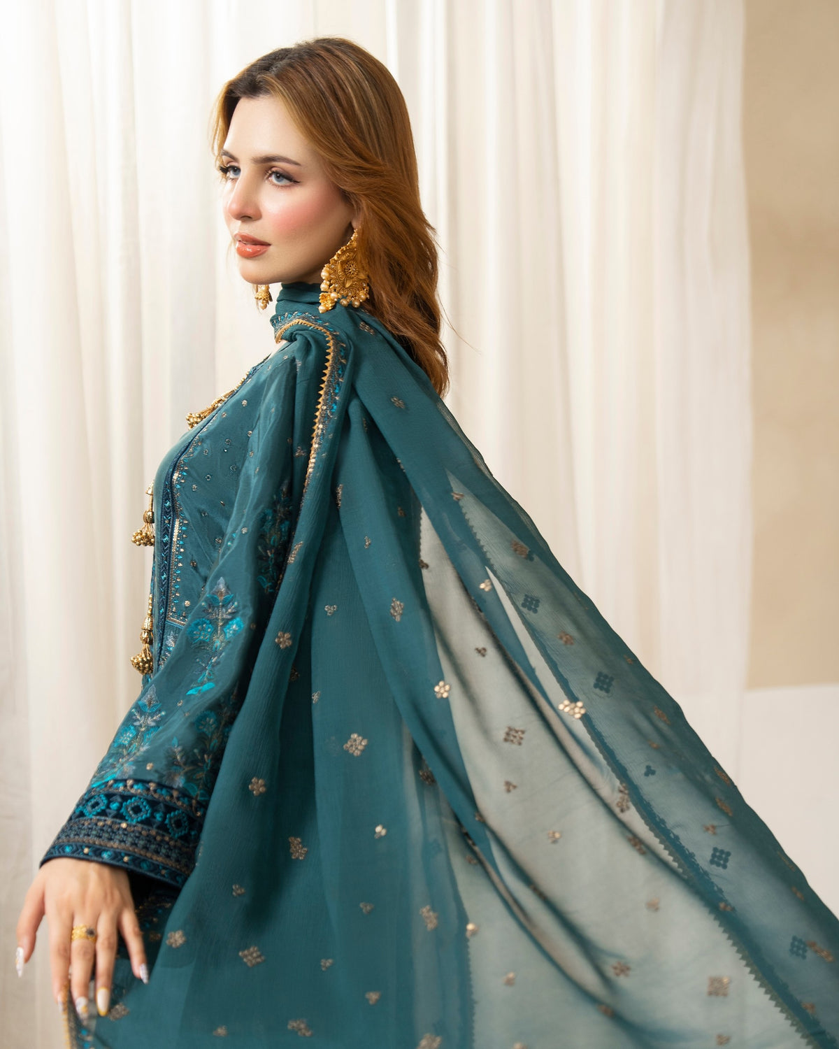 Karma Jugni 528 Peacocok Green