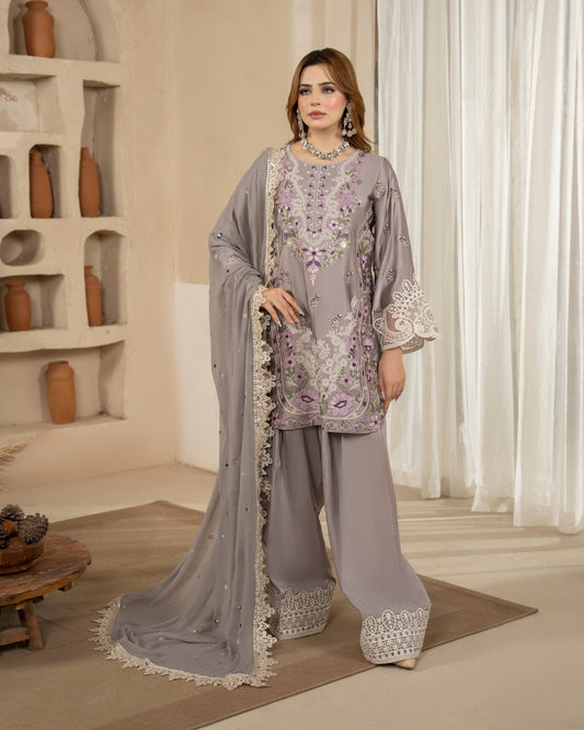 Karma Jugni 532 Taupe Grey