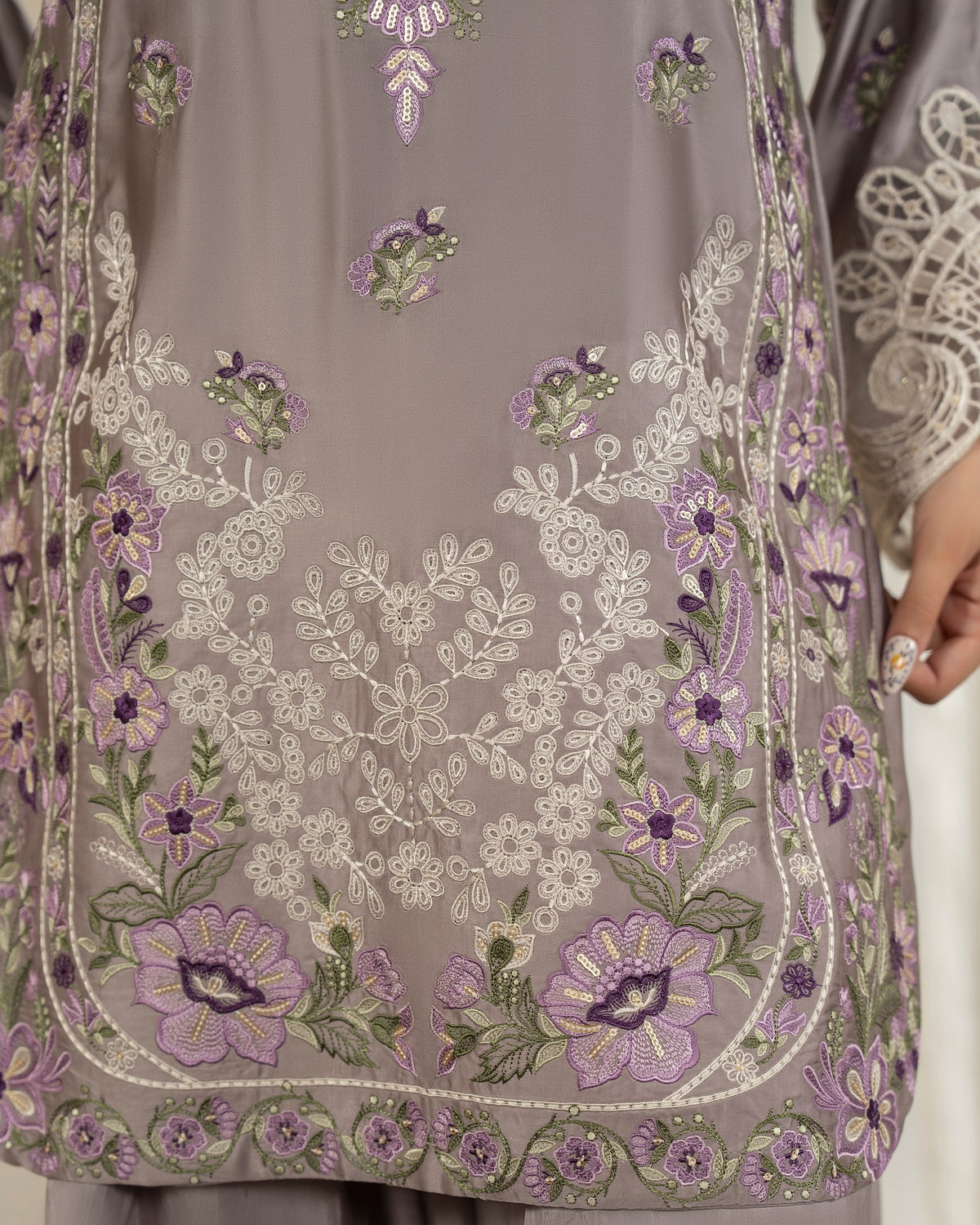 Karma Jugni 532 Taupe Grey