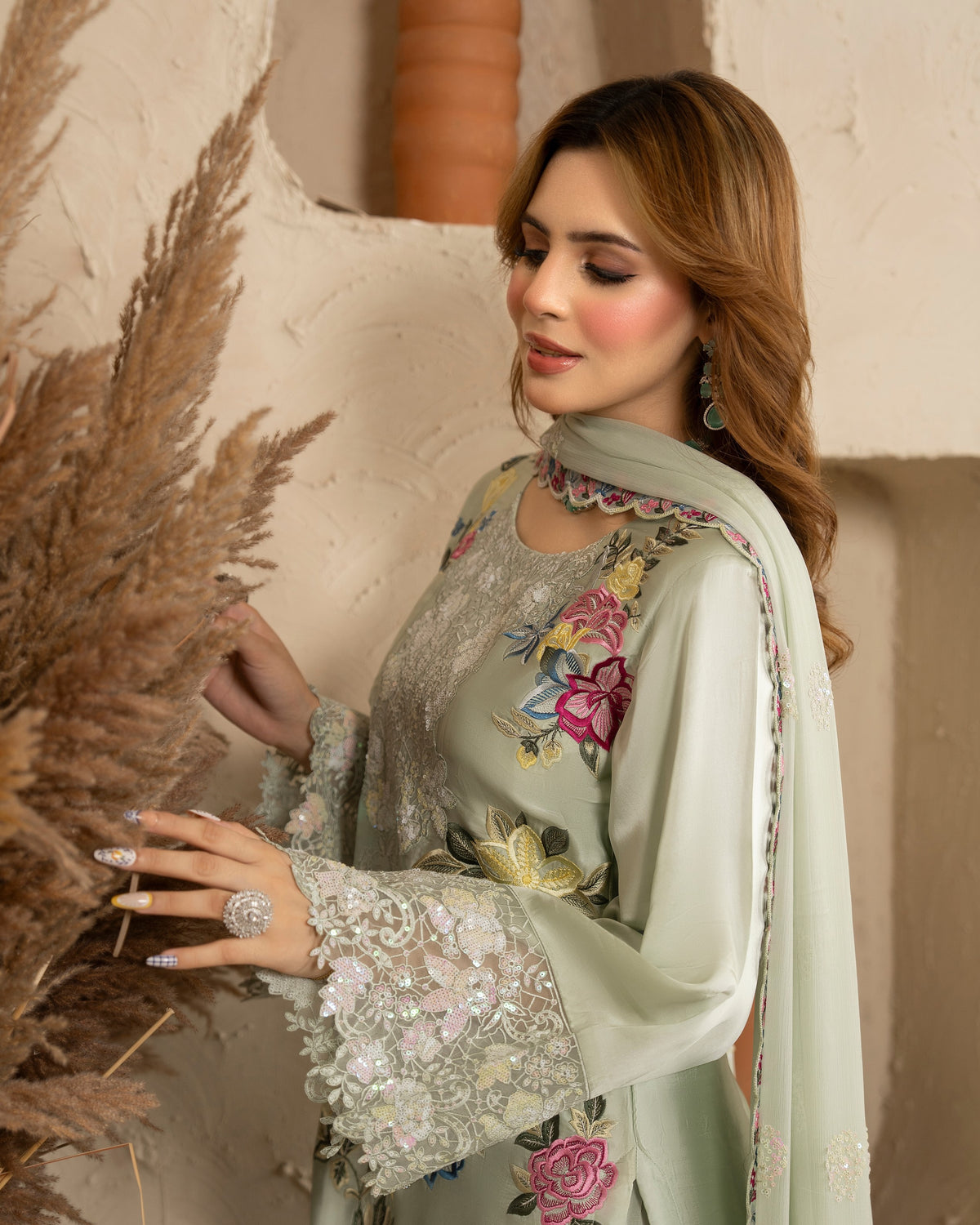 Karma Jugni 531 Mint Grey