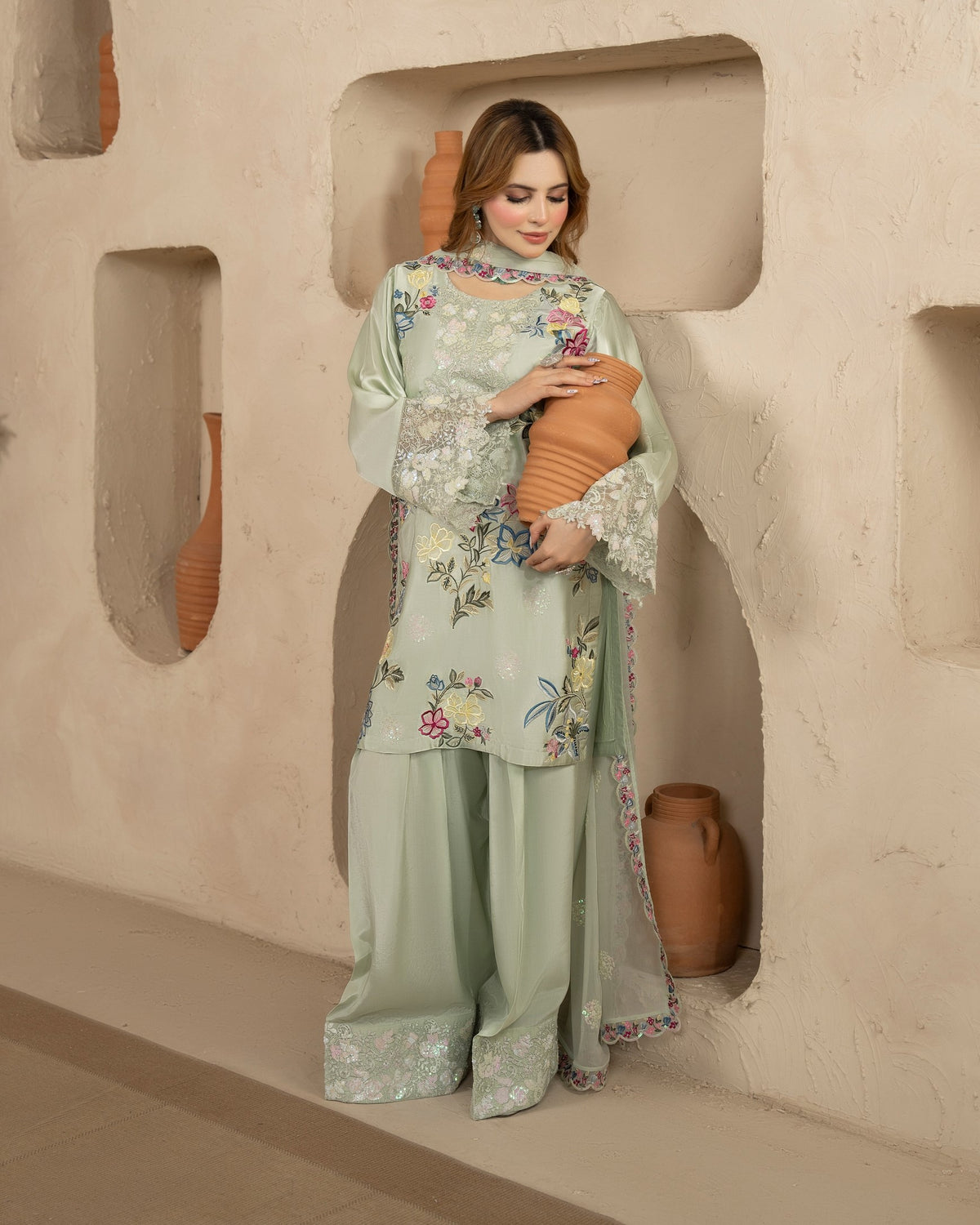 Karma Jugni 531 Mint Grey