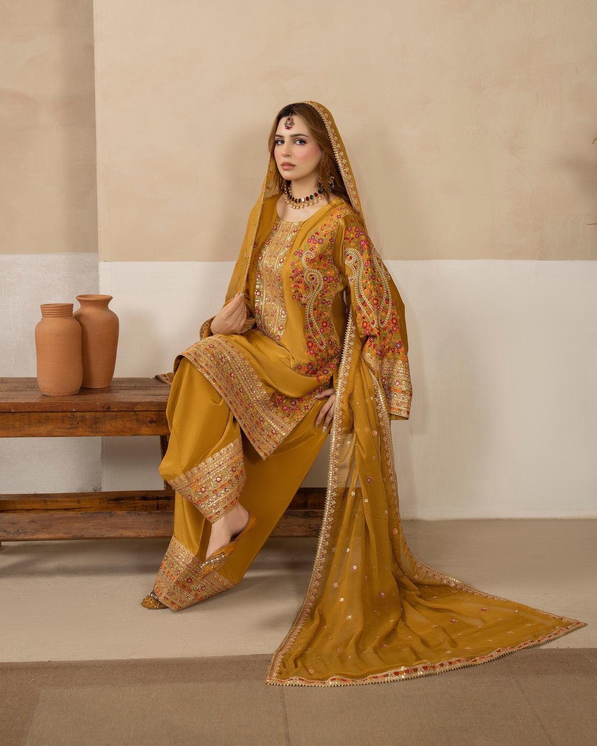 Karma Jugni 533 Antique Mustard